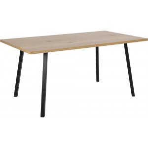 Cenny matbord 160 cm - Ek/svart - Övriga matbord