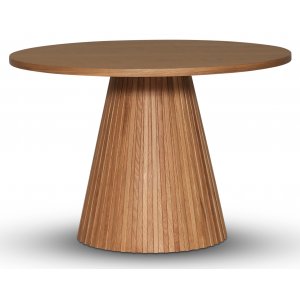 Cleo runt matbord Ø110 cm - Oljad ek - Ovala & Runda bord