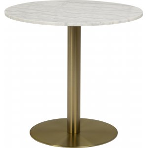 Corby matbord Ø80 cm - Vit - Ovala & Runda bord