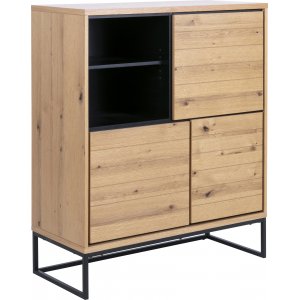 Dalarna skåp - Ek/svart - Skåp -Skåp - Hyllor & Förvaring