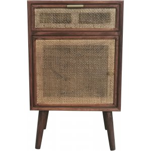 Elon sängbord - Ekimitation / rotting - Sängbord -Sovrumsmöbler - Sängbord