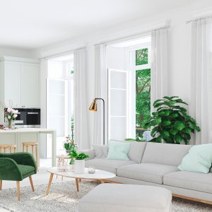 Emek golvlampa - Svart/vintage - Golvlampor -Lampor - Golvlampor