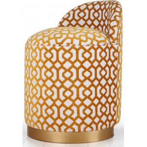 Glase sittpuff - Senapsgul - Sittpuffar