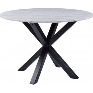 Heaven matbord Ø110 cm - Vit - Ovala & Runda bord