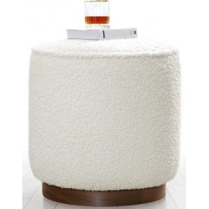 Hellin sittpuff - Vit - Sittpuffar