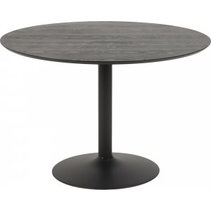 Ibiza matbord ø110 cm - Svart - Ovala & Runda bord