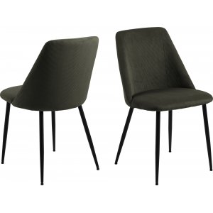 4 st Ines matstol - Grön - Klädda & stoppade stolar