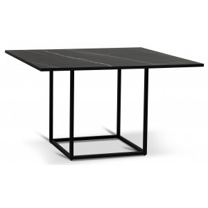 Sintorp matbord 120 cm - Svart marmor -Marmorbord - Bord