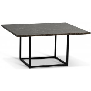 Sintorp soffbord 90 x 90 cm - Brun marmor -Marmorbord - Bord