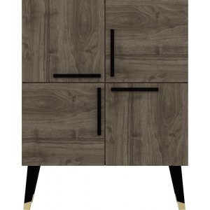 Makro skåp - Valnöt - Skåp -Skåp - Hyllor & Förvaring