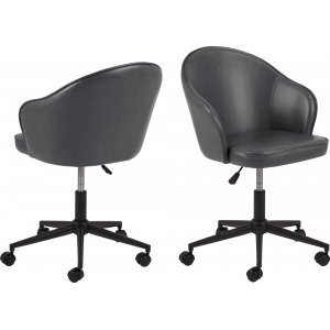 Mitzie kontorsstol - Svart - Kontorsstolar med armstöd