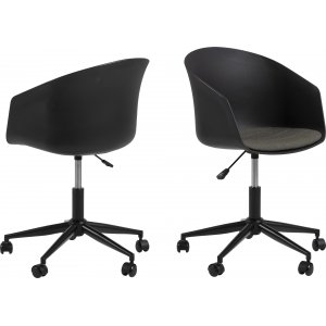 Moon kontorsstol - Grå - Kontorsstolar med armstöd