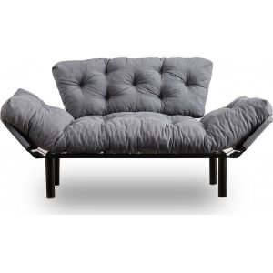 Nitta 2-sits bäddsoffa - Grå - 2-sits soffor