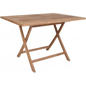 Oviedo matbord - Teak - 120x80x75 + Möbelpolish - Utematbord
