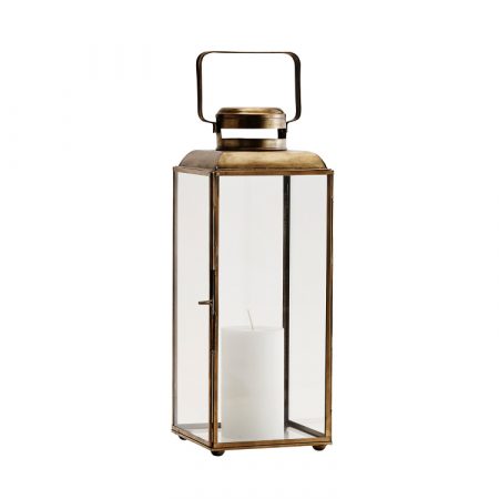 Bild på LYKTA Järn 36cm Antik Mässing från Madam Stoltz