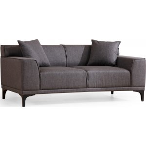 Petra 2-sits soffa - Antracit - 2-sits soffor