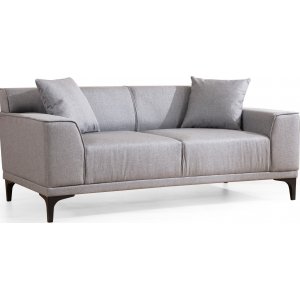 Petra 2-sits soffa - Ljusgrå - 2-sits soffor