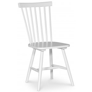 2 st Karl pinnstol vit + Möbelpolish - Pinnstolar