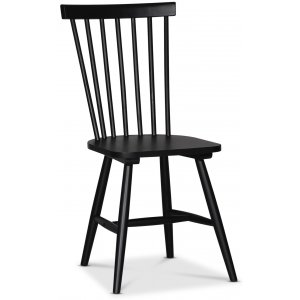 2 st Karl pinnstol svart + Möbelpolish - Pinnstolar