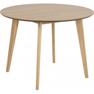 Roxby matbord Ø105 cm - Ek - Ovala & Runda bord