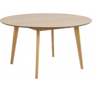 Roxby matbord Ø140 cm - Ek - Ovala & Runda bord