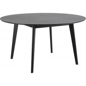 Roxby matbord Ø140 cm - Svart - Ovala & Runda bord