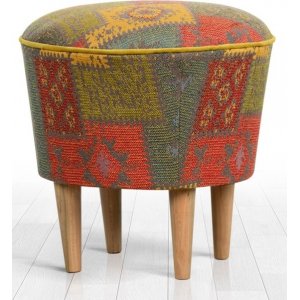 Rugg sittpuff 2 - Flerfärgad - Sittpuffar