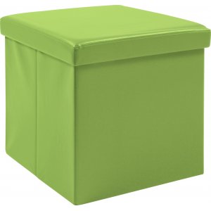 Sada puff med förvaring - Grön - Sittpuffar