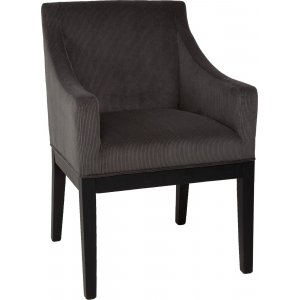 Shetland karmstol - Mörkgrå - Karmstolar