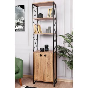 Tervel bokhylla - Furu - Bokhyllor -Hyllor - Bokhyllor