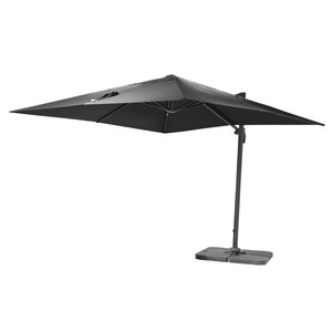Tobago parasoll 300x300 cm - Svart - Parasoller