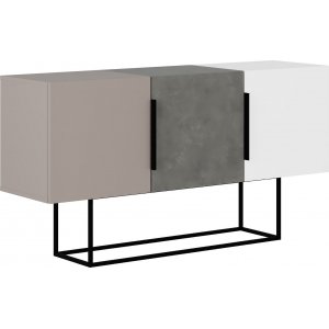 Tontini skänk - Grå/vit/mocha - Skänkar & Sideboards -Skänkar & Sideboards - Hyllor & Förvaring