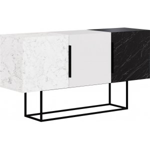 Tontini skänk - Vit/svart - Skänkar & Sideboards -Skänkar & Sideboards - Hyllor & Förvaring