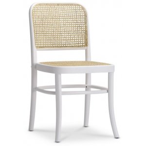 2 st Tyko stol i böjträ - Rotting/vit - Trästolar