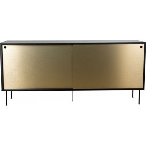 Volume sideboard 178 cm - Svart/mässing - Svart - Skänkar & Sideboards -Skänkar & Sideboards - Hyllor & Förvaring