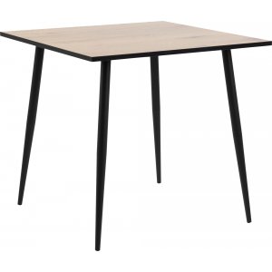 Wilma matbord 80 cm - Ek/svart - Övriga matbord