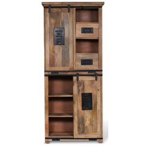 WoodCraft skåp med skjutdörrar - Vintage / Mango - Skåp -Skåp - Hyllor & Förvaring