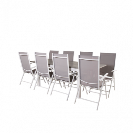 Bild på Matgrupp Athena inkl 8st 5 pos Bliss matstol - Venture Home
