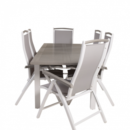 Bild på Matgrupp Athena inkl 6st Athena 5 pos matstolar - Venture Home