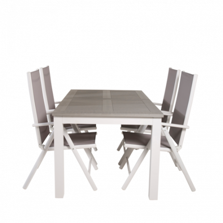 Bild på Matgrupp Athena inkl 4st Bliss 5 pos matstolar - Venture Home