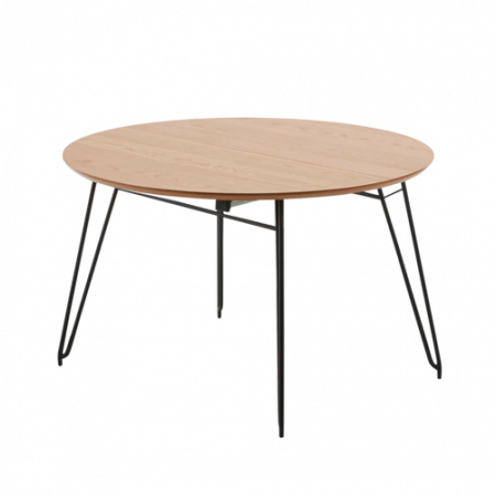 Bild på Utdragbart bord Novac Ø 120 (200) - Kave Home