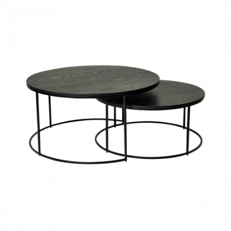 Bild på Soffbord MURAN S2 Ø90/Ø75 askfaner - Nordic Furniture Group