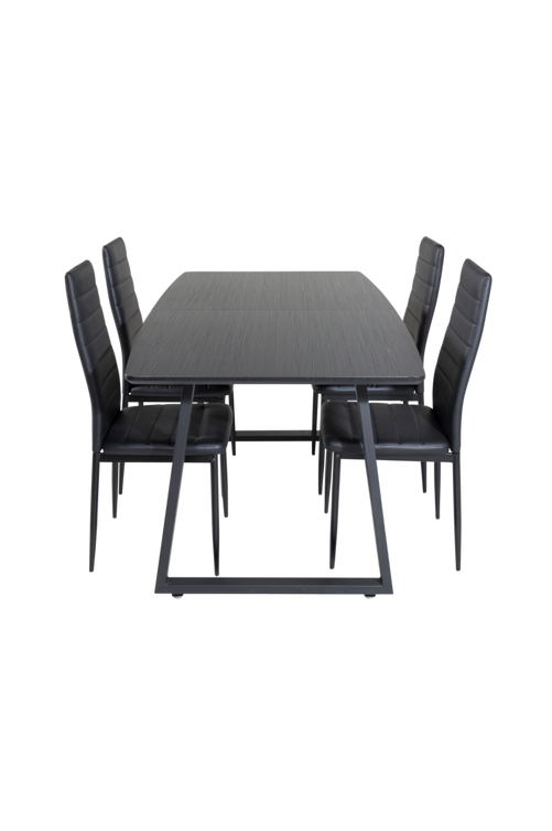 hom_1626949-01_Fs Bild på Matgrupp Irene med 4st matstolar Sandviken - Venture Home