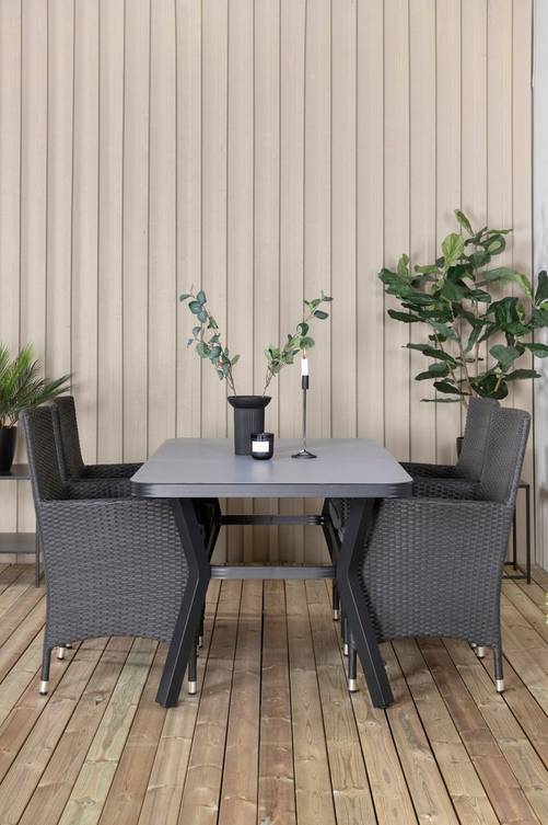 hom_1647460-01_Fs Bild på Matgrupp Uppsala med 4 st Meja matstolar - Venture Home