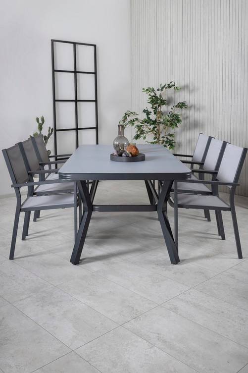 hom_1647480-01_Fs Bild på Matgrupp Uppsala med 6 st Cassie matstolar - Venture Home