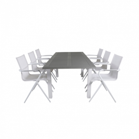 Bild på Matgrupp Alf med 6 st matstolar Malou - Venture Home