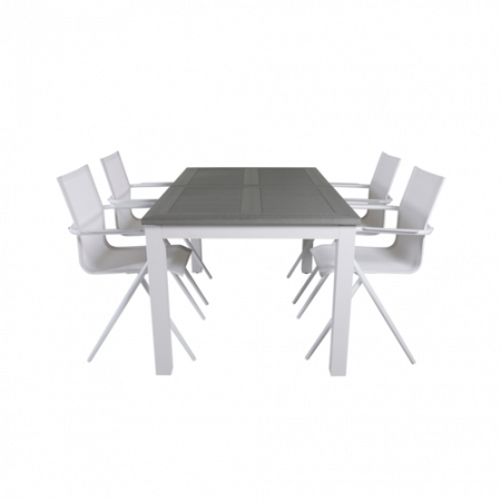 Bild på Matgrupp Alf med 4 st matstolar Malou - Venture Home