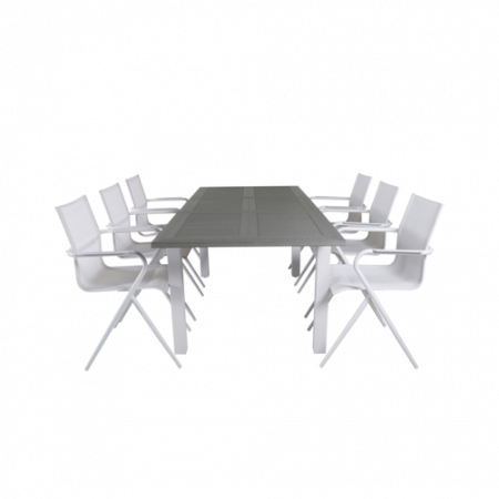 Bild på Matgrupp Alf med 6 st matstolar Malou - Venture Home