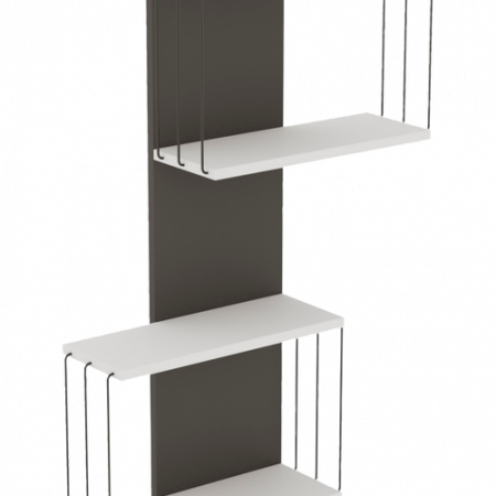 Bild på Vägghylla Destan - Mörkgrå