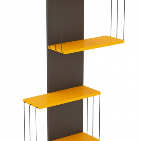 Bild på Vägghylla Destan - Mörkgrå